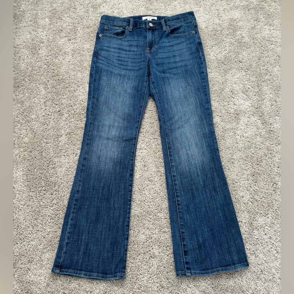 Lucky Brand Sweet Mid Rise Bootcut Jeans Size 8/29 Medium Wash Stretch Denim